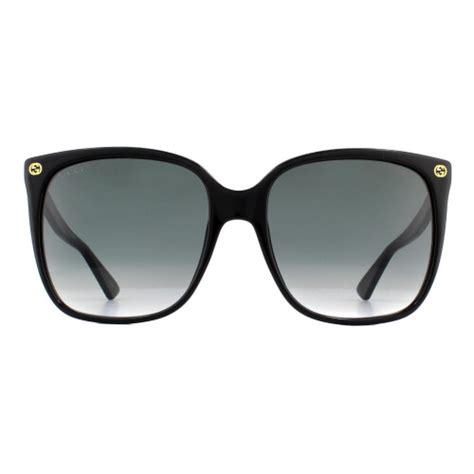 gucci black sunglasses gg0022s|Gucci gradient sunglasses.